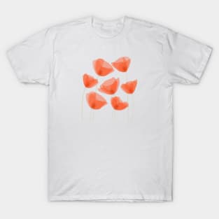 red poppies T-Shirt